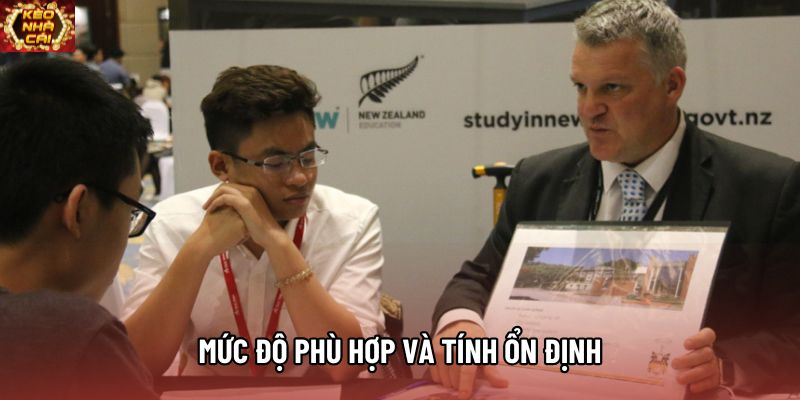 Mức độ phù hợp và tính ổn định Mức độ phù hợp và tính ổn định