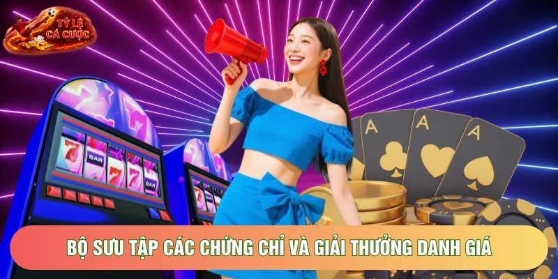 Bộ sưu tập các chứng chỉ và giải thưởng danh giá 